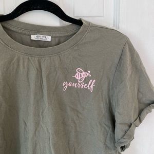 Light Green Graphic Tee
